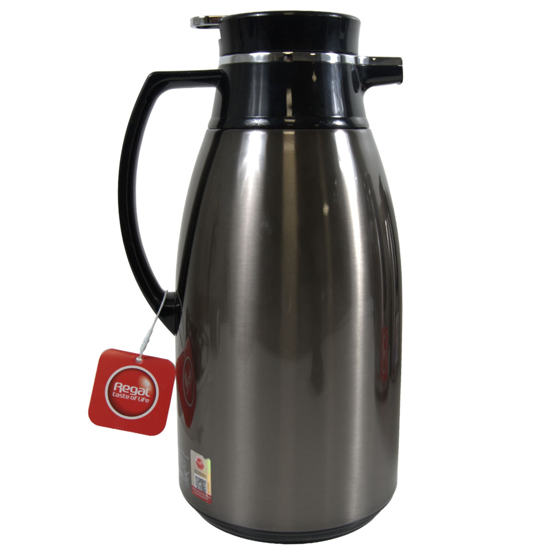REGAL VACUUM FLASK REY-19P (WOODEN) 1.9L